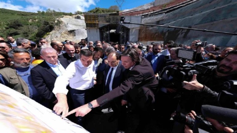 Στα έργα του νομού Ηρακλείου ο Α. Τσίπρας