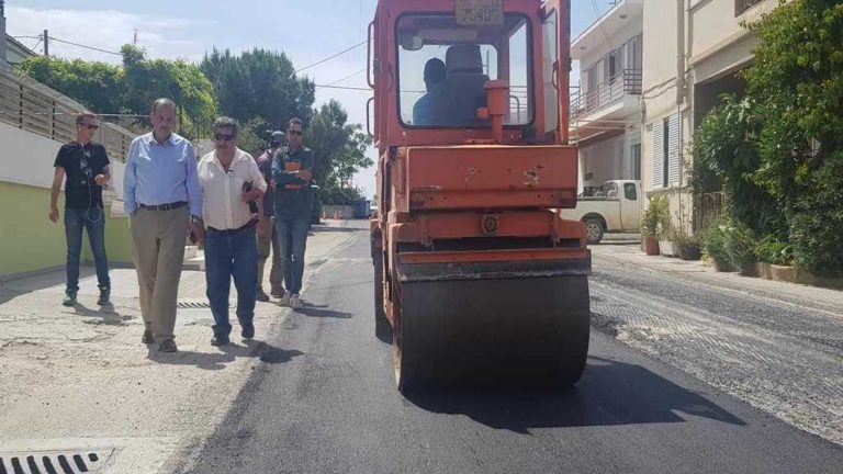 Βελτιώνεται το οδικό δίκτυο της Ρόδου