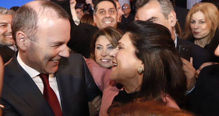 Κέρκυρα: Συνάντηση Κράτσα με Μάνφρεντ Βέμπερ