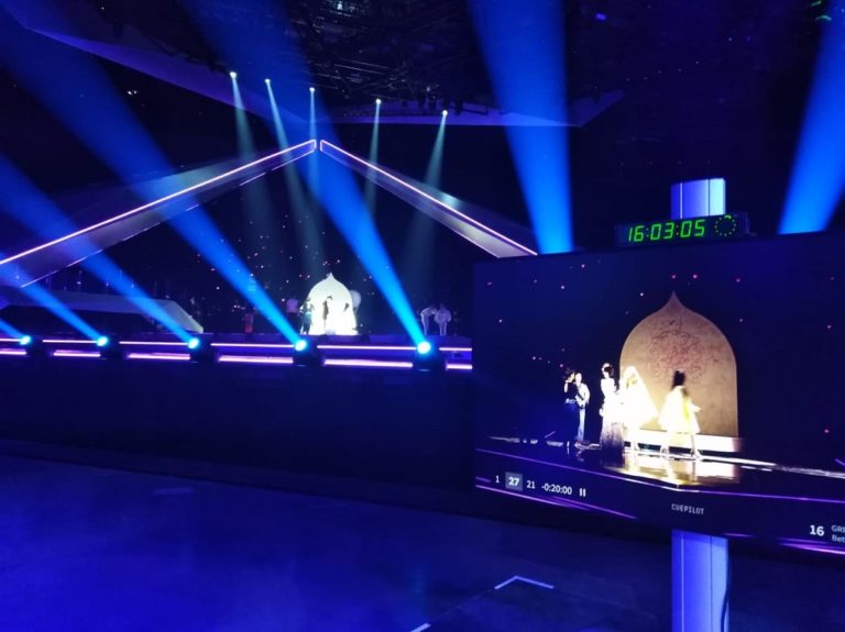 Πυρετώδεις οι προετοιμασίες  για τη δεύτερη πρόβα της Eurovision