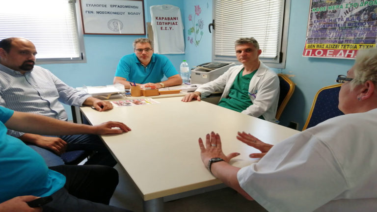 Χρ. Τριαντόπουλος: Επισκέψεις σε Νοσοκομείο και φορείς υγείας και πρόνοιας