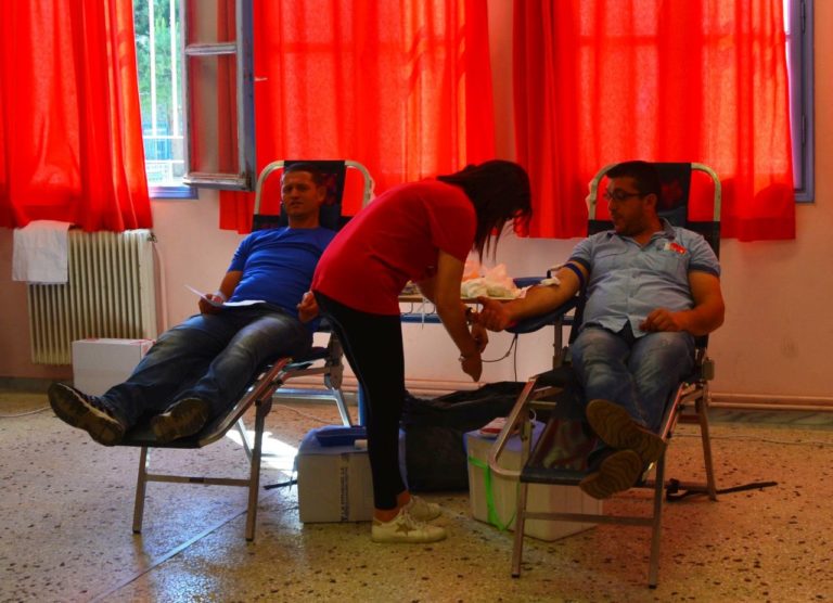 Με επιτυχία η εθελοντική αιμοδοσία στην Αγιάσο
