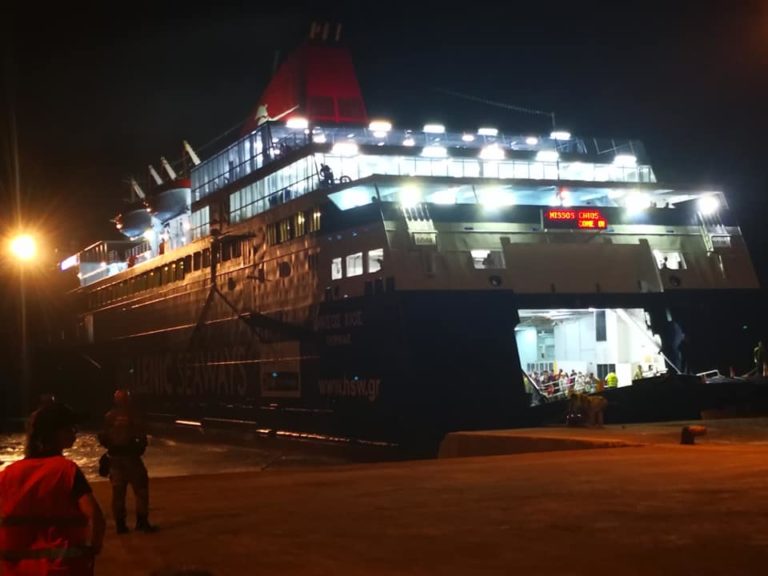 Νέα ακτοπλοϊκή γραμμή με το πρώτο πλοίο να φτάνει χθες στο Σίγρι
