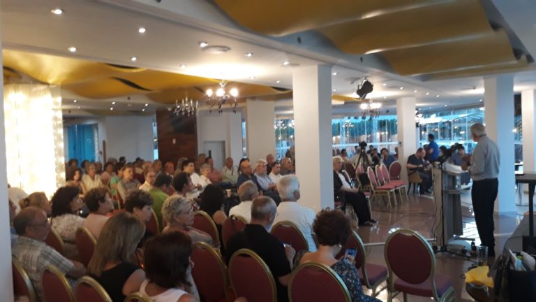 Με μεγάλη συμμετοχή η συνέλευση του ΣΥΡΙΖΑ – Προοδευτική Συμμαχία στη Μυτιλήνη