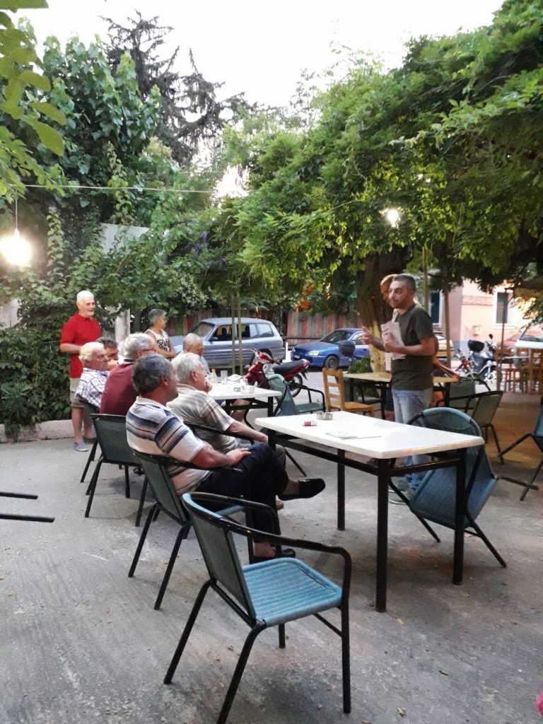Περιοδείες υποψήφιων βουλευτών του ΚΚΕ στη Λέσβο