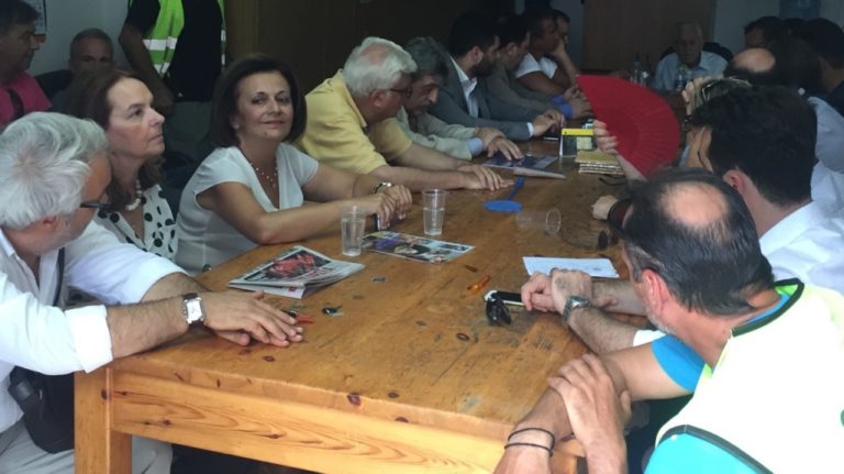 Συνεχίζονται οι περιοδείες  της Μαρίνας Χρυσοβελώνη