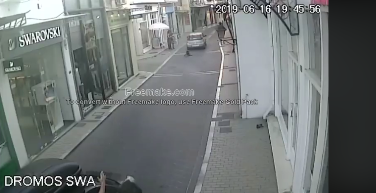 Εγκληματική συμπεριφορά οδηγού στους δρόμους της Μυτιλήνης