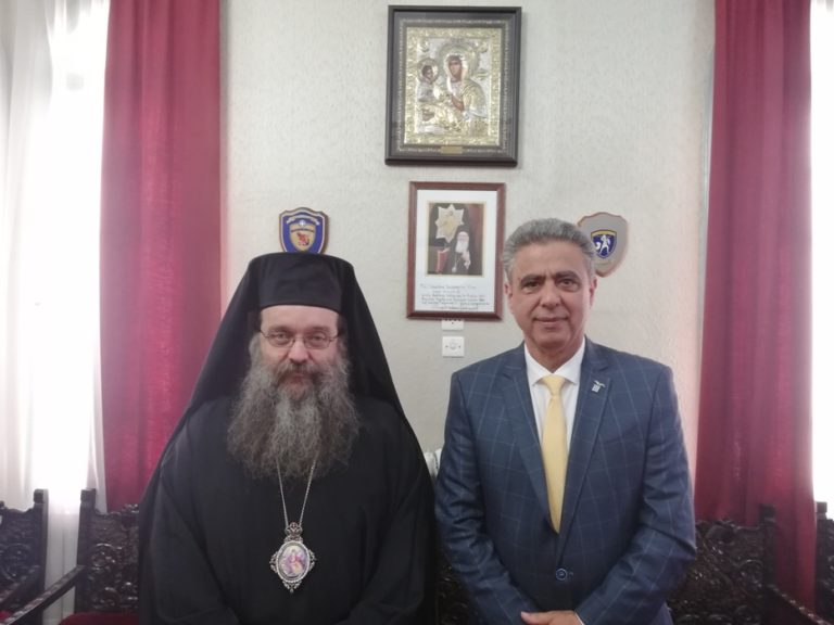 Στο Μητροπολίτη Χίου ο νέος Δήμαρχος Χίου