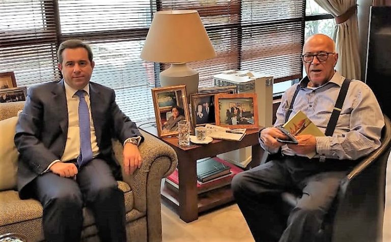Επίσκεψη Ν. Μηταράκη στον Ομιλο Τσάκου