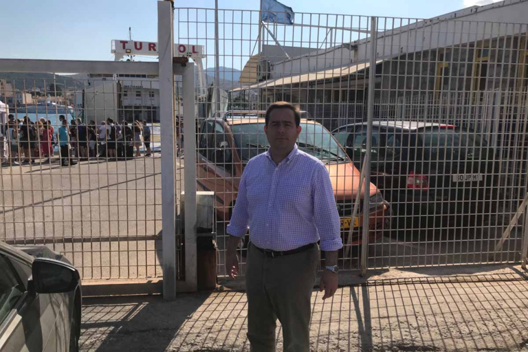 Δέσμευση Νότη Μηταράκη για Τελωνείο Χίου