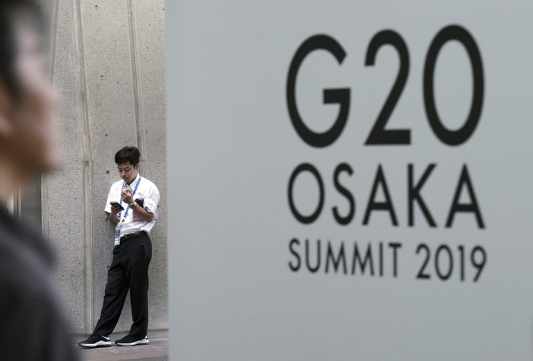 Σε σύνοδο παρασκηνίου αναμένεται να εξελιχθεί η συνάντηση των G20 στην Οσάκα
