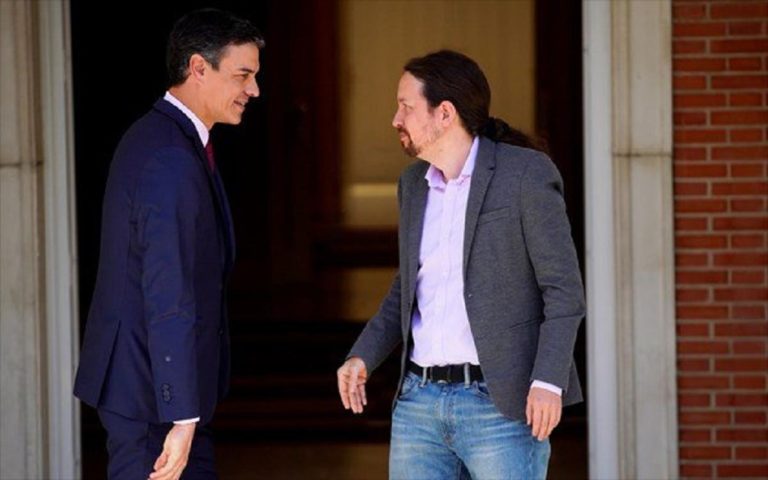 Ισπανία: Σοσιαλιστές και Podemos για τον σχηματισμό κυβέρνησης