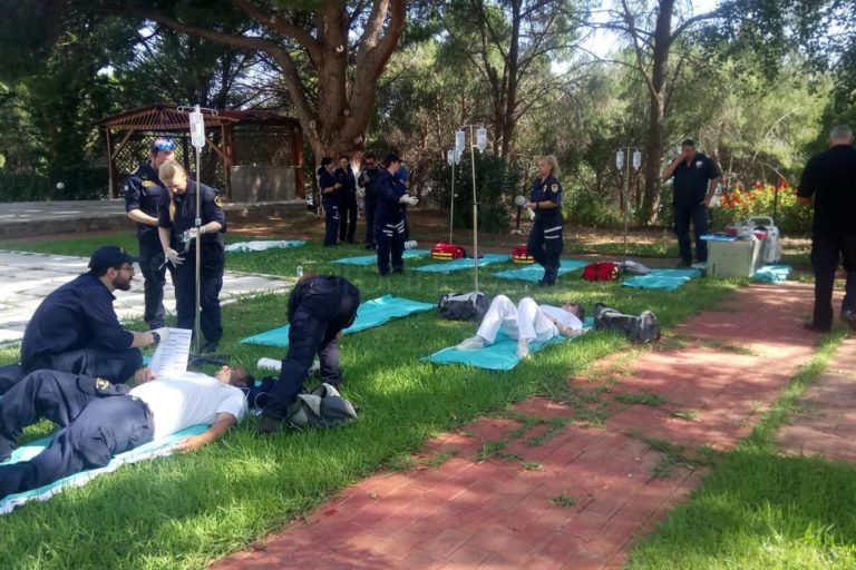 Χανιά: Άσκηση ετοιμότητας στο Ναύσταθμο