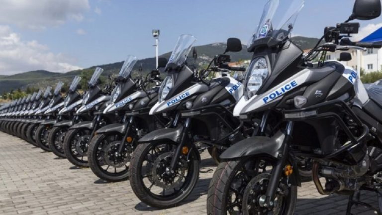 Μοτοσικλέτες της ΕΛΑΣ και στα Ιωάννινα
