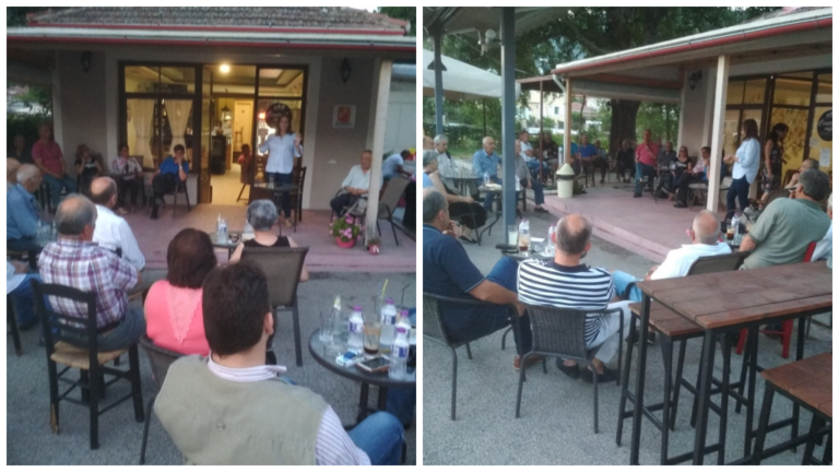 Επίσκεψη Κατερίνας Παπανάτσιου στη Σούρπη
