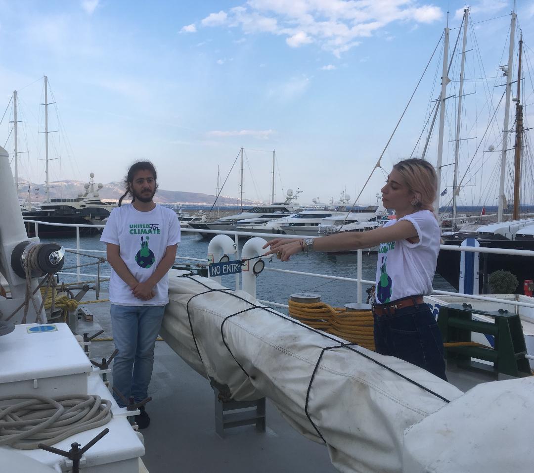 Το Rainbow Warrior στην Ελλάδα