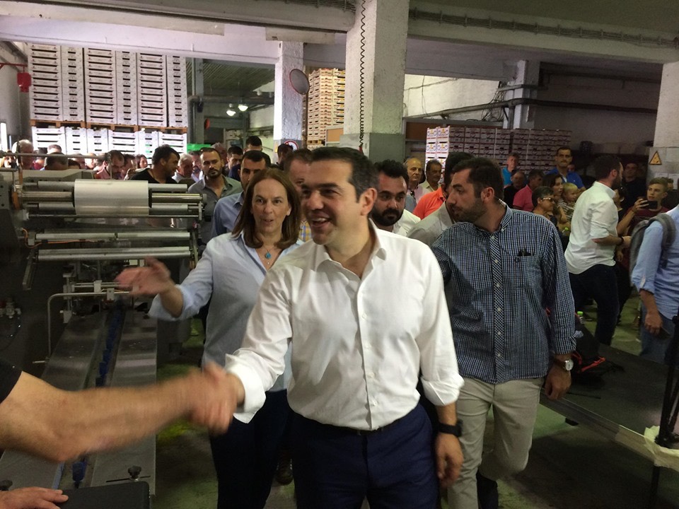Α.Τσίπρας: Αιχμή του δόρατος η αναγέννηση του συνεταιριστικού κινήματος