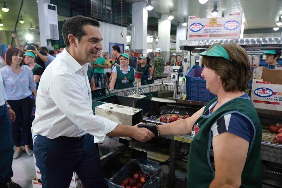 Α.Τσίπρας: Αιχμή του δόρατος η αναγέννηση του συνεταιριστικού κινήματος