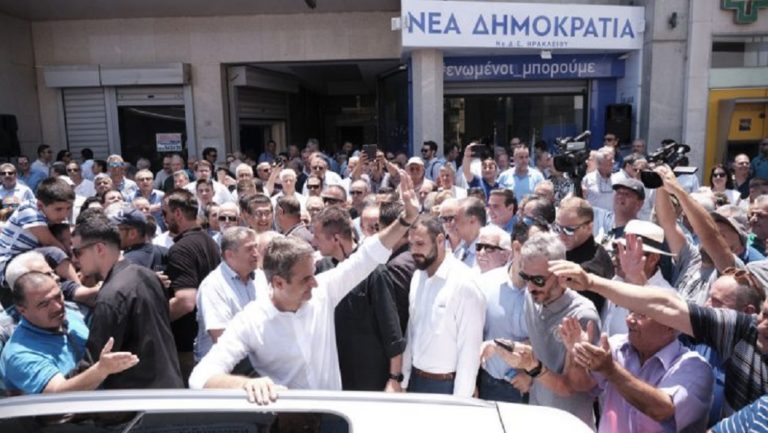 Αισιόδοξος για 10 βουλευτές στην Κρήτη ο Κ. Μητσοτάκης