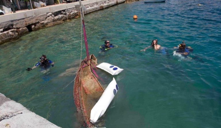 Eθελοντικός καθαρισμός του βυθού στα Ίσθμια