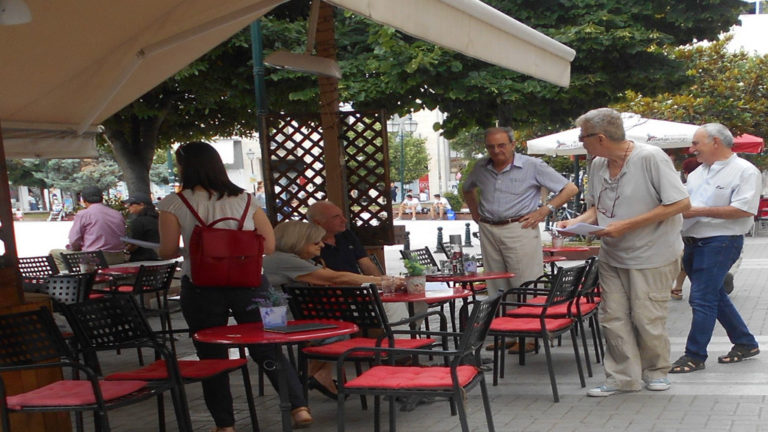 Περιοδεία του ΚΚΕ για την παγκόσμια ημέρα κατά των ναρκωτικών