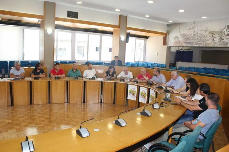 Συνάντηση για το φεστιβάλ «Με θέα το Αιγαίο»