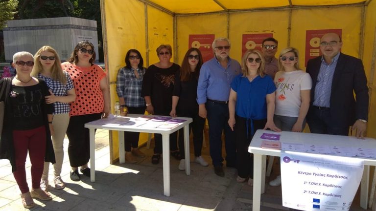 Ενημερωτική δράση στην κεντρική πλατεία για τις συνέπειες του αλκοόλ