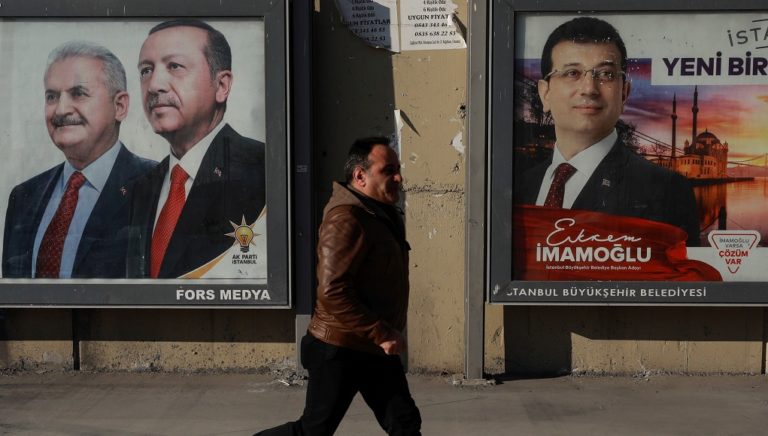 Την πρώτη τηλεμαχία στην Τουρκία τα τελευταία 20 χρόνια θα έχουν οι υποψήφιοι δήμαρχοι της Κωνσταντινούπολης