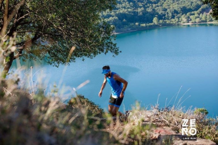 Zero Lake Run ανωμάλου δρόμου στη λίμνη Ζηρού