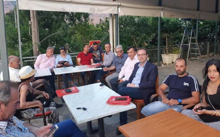 Περιοδεία ΣΥΡΙΖΑ σε χωριά της Άρτας