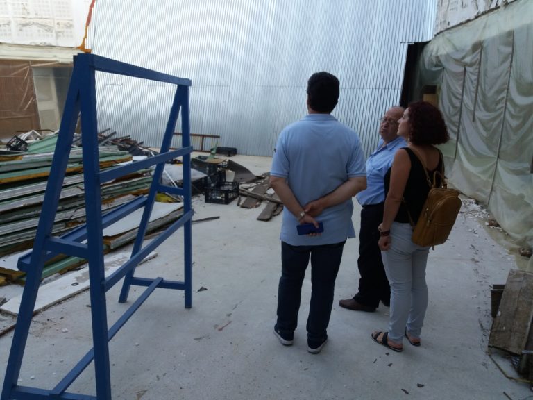 Επίσκεψη Μαρίας Κομνηνάκα στην Αγιάσο