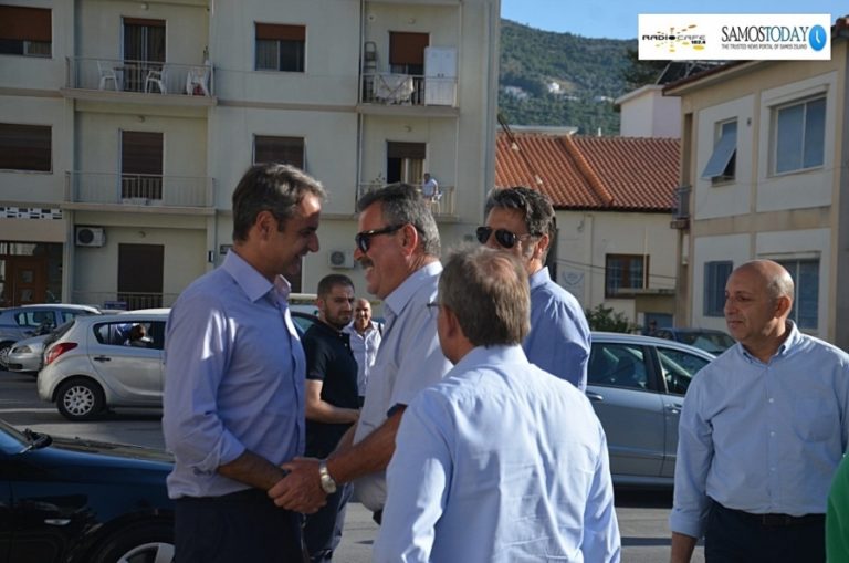 Κυριάκος Μητσοτάκης από τη Σάμο: «Υπέγραψα μαζί σας μια συμφωνία αλήθειας».   