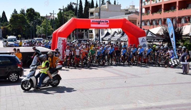 Ρεκόρ συμμετοχών στον 4ο Ποδηλατικό Γύρο Τρίπολης