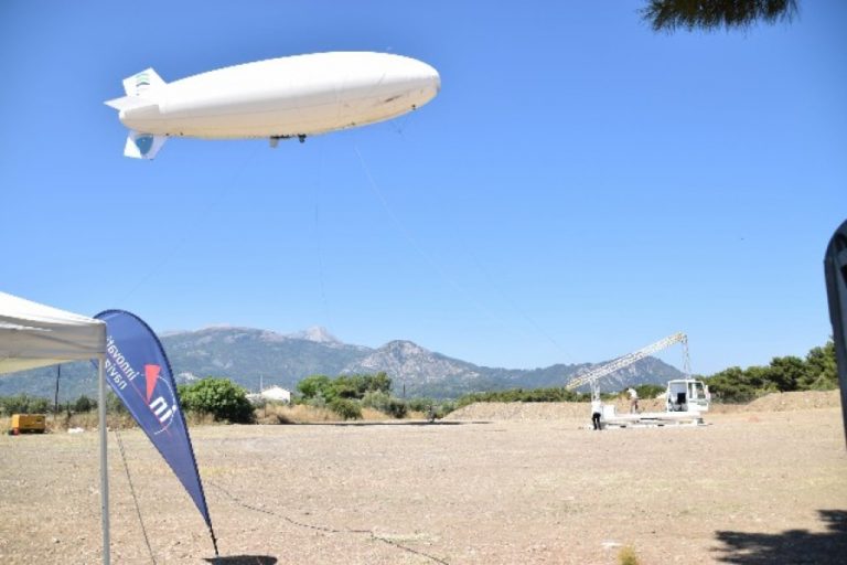 Στον αέρα και πάλι το ζέπελιν για θαλάσσια επιτήρηση