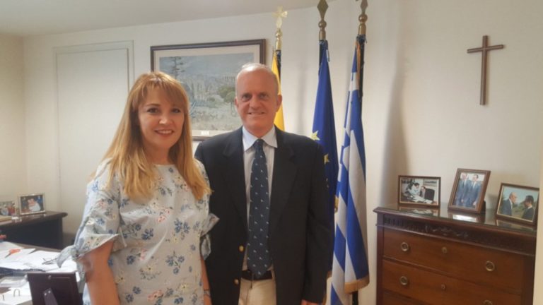 Με τον Γ.Γ. Τουρισμού Κ. Λούλη συναντήθηκε η πρόεδρος του ΤΕΕ Μαγνησίας Ν. Καπούλα