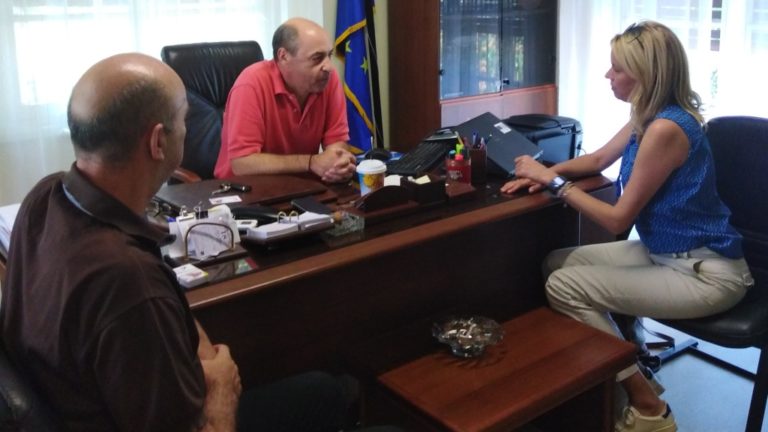 Κατερίνα Πατσογιάννη: Επίσκεψη στον δ/ντη Πρωτοβάθμιας Εκπαίδευσης Μαγνησίας