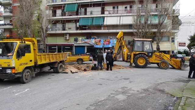 Διακοπή νερού λόγω βλάβης σε αγωγό ύδρευσης στη Μυτιλήνη