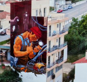 Ξενάγηση στην υπαίθρια γκαλερί street art της Πάτρας