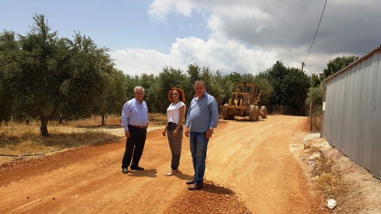 Έργα βελτίωσης των αγροτικών δρόμων