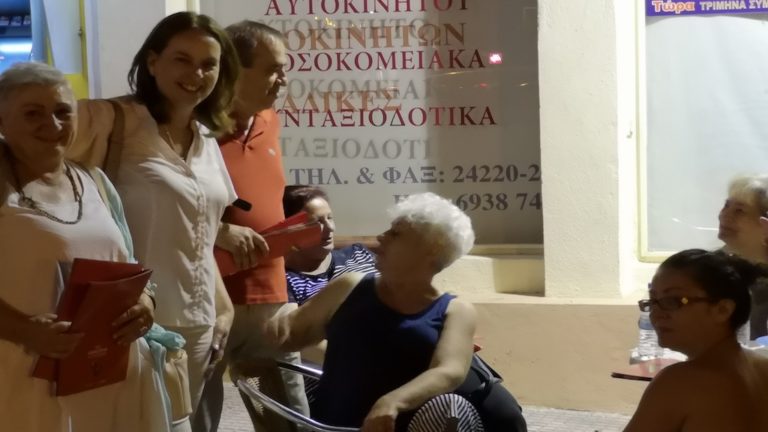 Περιοδεία κλιμακίου του ΣΥΡΙΖΑ στην  Αγχίαλο