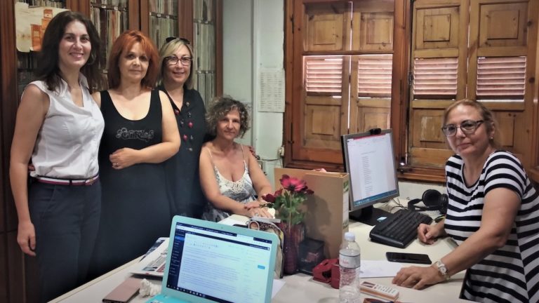 Με τους εργαζόμενους της ΕΡΑ ΒΟΛΟΥ η Φωτεινή Κοκκινάκη