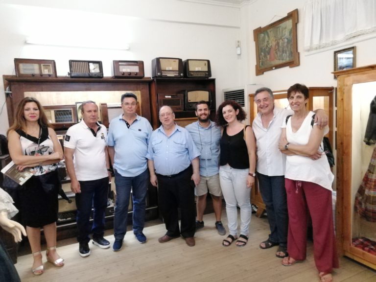 Η Μαρία Κομνηνάκα στο Αναγνωστήριο Αγιάσου