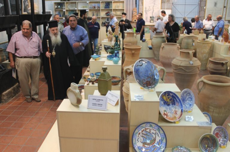 23η Παλλεσβιακή Έκθεση Κεραμικής- με επιτυχία τα εγκαίνια