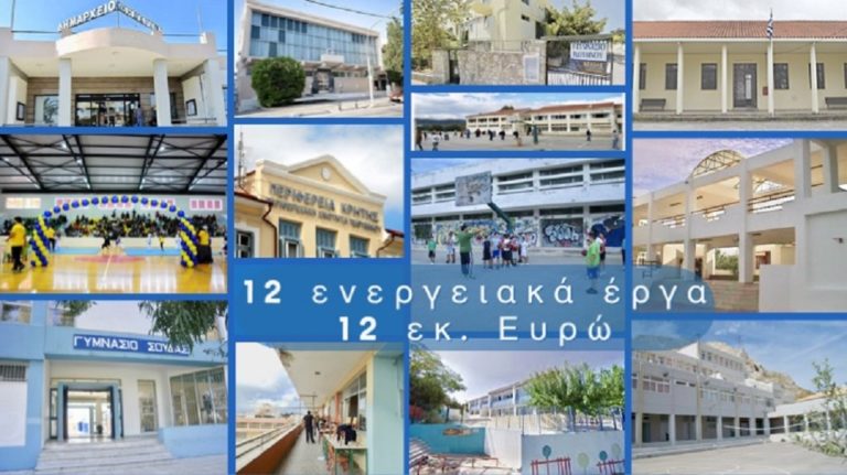 Ενεργειακή αναβάθμιση δημόσιων κτιρίων με €12 εκατ.