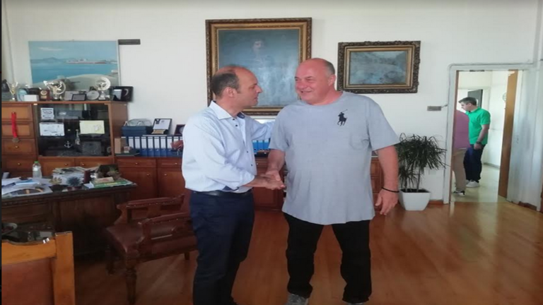 Με τον Δήμαρχο Βόλου συναντήθηκε ο Γ. Καλτσογιάννης