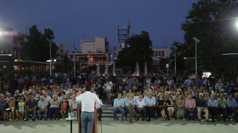 Ομιλία του Χρήστου Μπουκώρου στον Αλμυρό