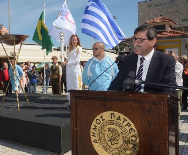 Επιστολή Δημάρχου Πατρέων στον Πρόεδρο της Ολυμπιακής Επιτροπής