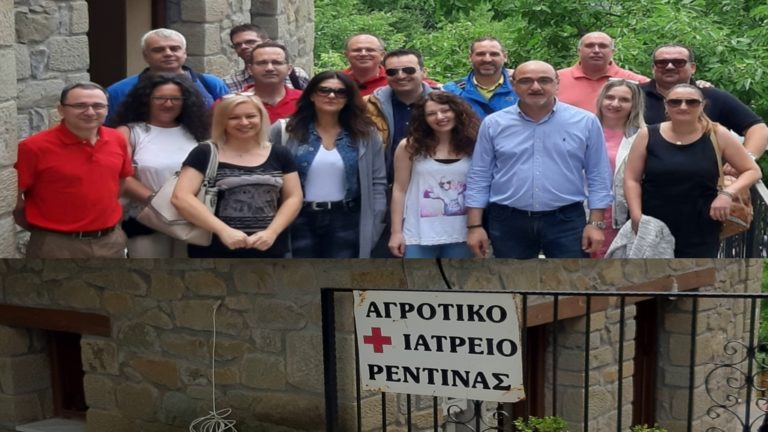 Εθελοντική επίσκεψη στη Ρεντίνα, ιστορική έδρα του Δήμου Σοφάδων, από τον Ιατρικό Σύλλογο Καρδίτσας
