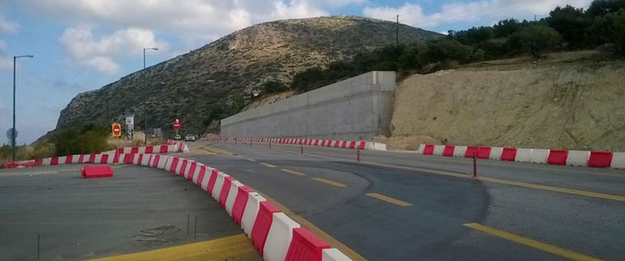 Μερική εκτροπή κυκλοφορίας στον κόμβο Γουρνών