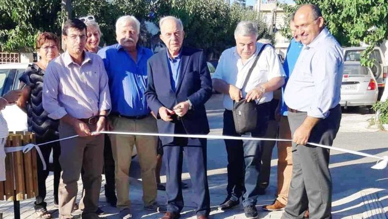Τα εγκαίνια του πάρκου Καραμανλή